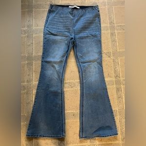 Pull on bell bottoms